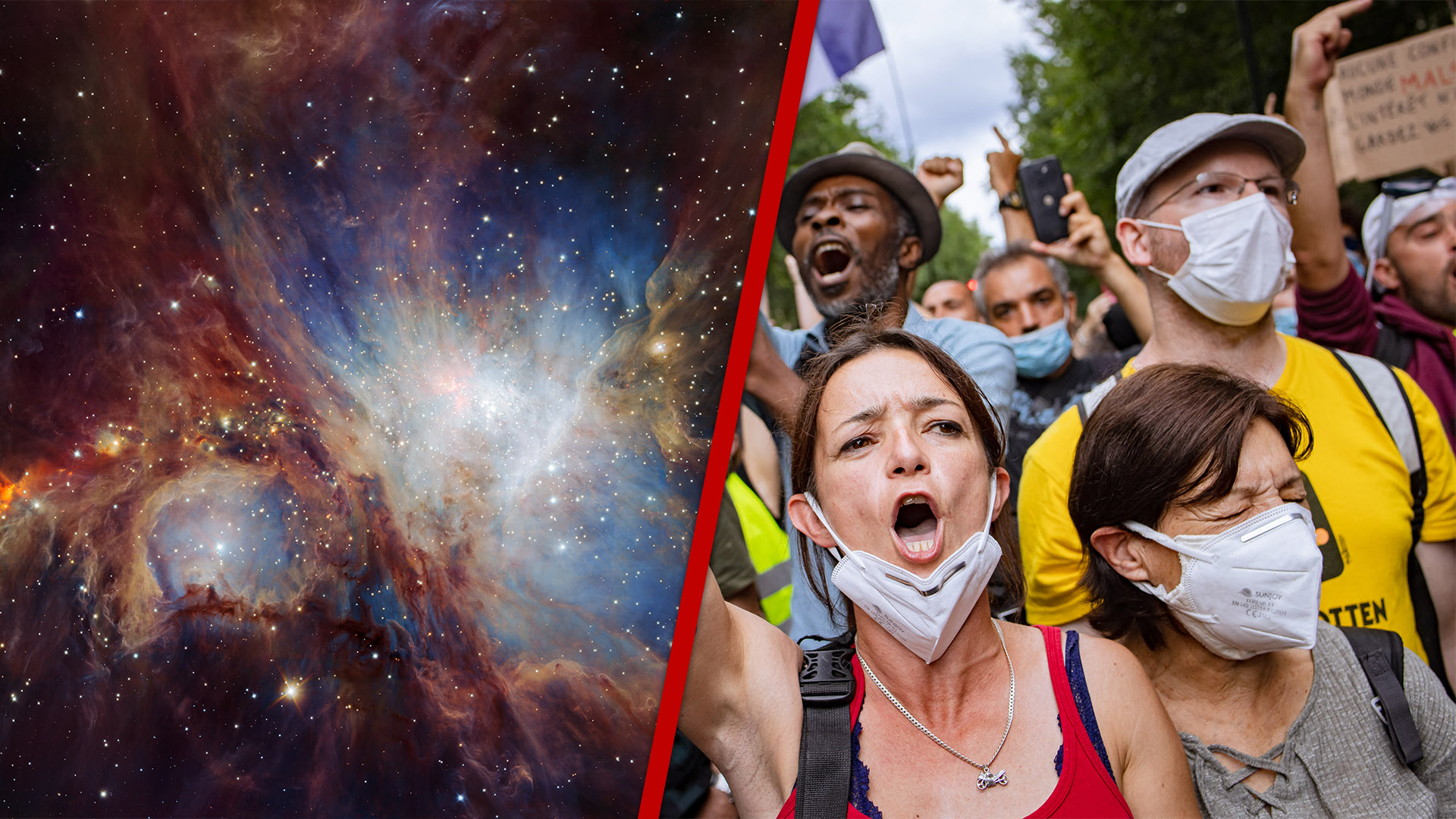 La tête dans les étoiles / Qui sont les anti-passe sanitaire ?