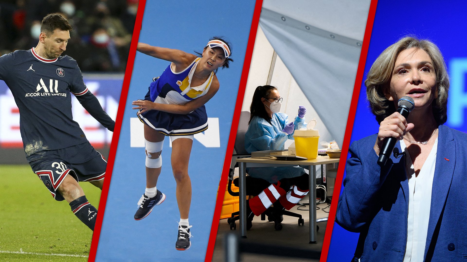 Affaire Peng Shuai, Omicron, primaire LR et Lionel Messi : Le Club 28'