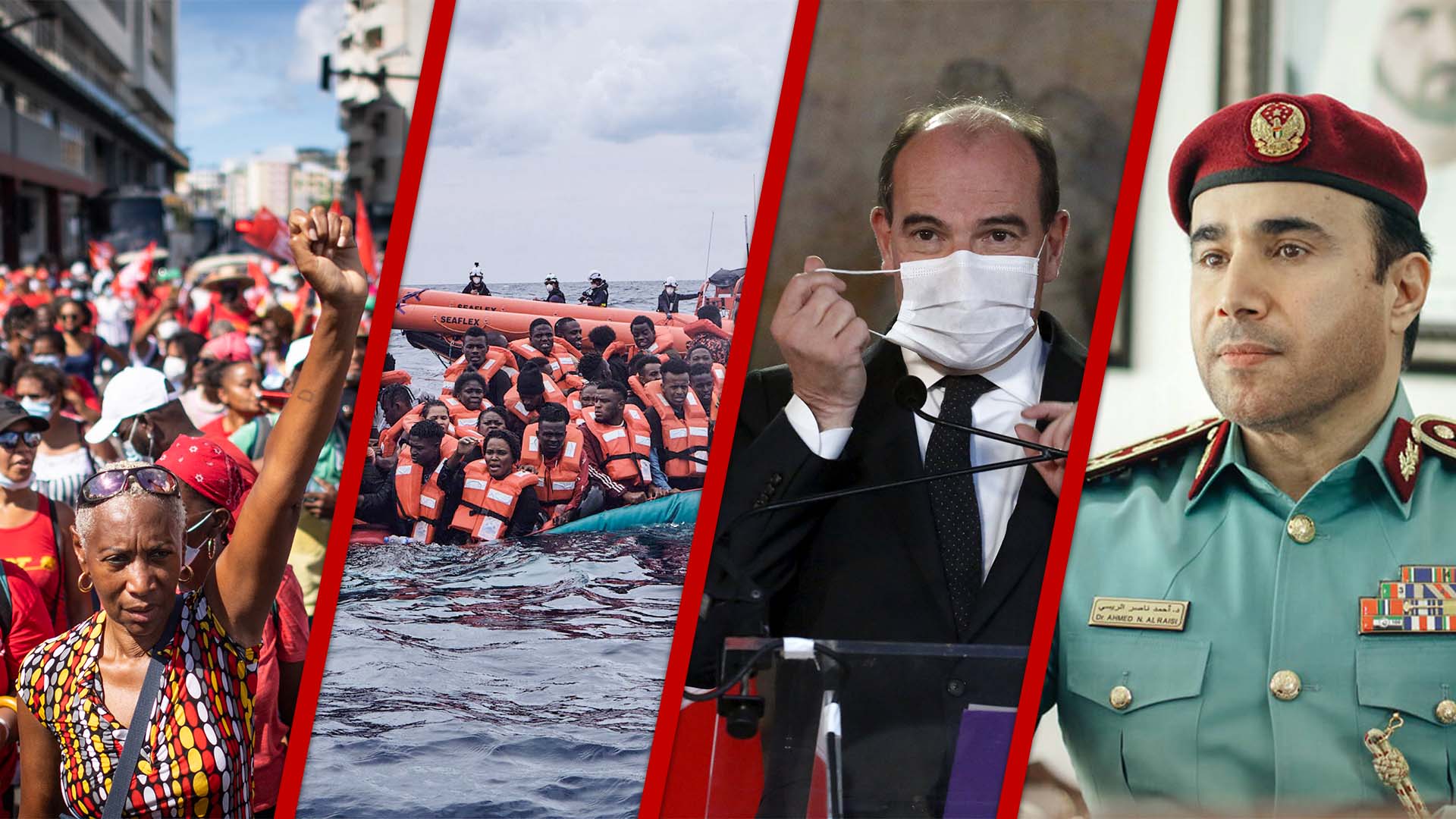 Crise migratoire, grève générale aux Antilles, Jean Castex et Interpol : le Club 28’