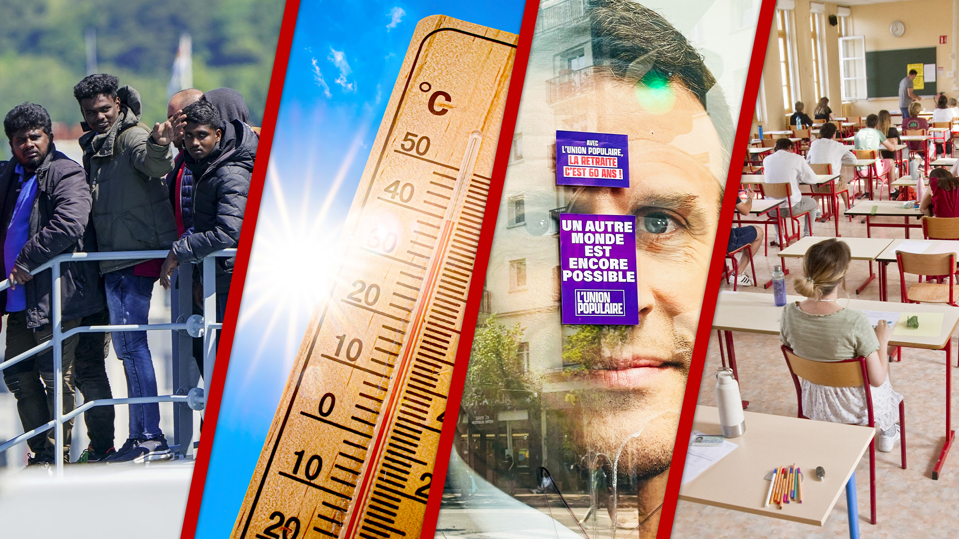 Politique migratoire, canicule, bac de philo... : Le Club 28'