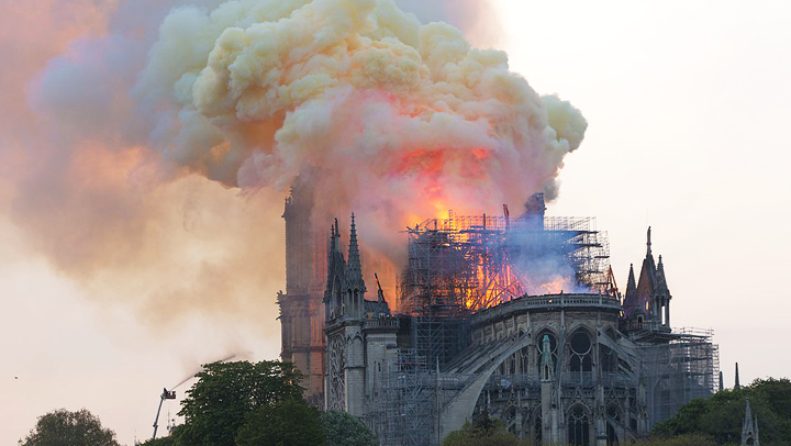 notre dame is burning 0 Notre-Dame is burning